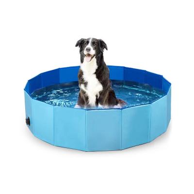 China Top Selling 120 Pets Swimming Pool Eco-friendly Collapsible Portable Pet Pool Pet Bathing Pool For Dogs for sale