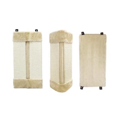 China Viable Wholesale For Cat Sisal Beige Cat Scratch Pads for sale