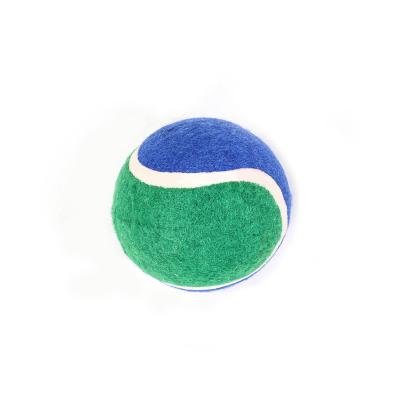 China Stocked Hot Selling Inflatable Rubber Dog Ball Toys Dog Tennis Balls Interactive Dog Toys for sale