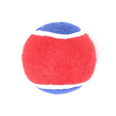 China Top Selling And High Quality Stocked Training Dog Pet Tennis Ball Low Cost Toy for sale