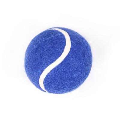 China Manufacturers Cheapest Professional Wholesale Interactive Dog Stocked Rubber Tennis Ball Dog Toy for sale