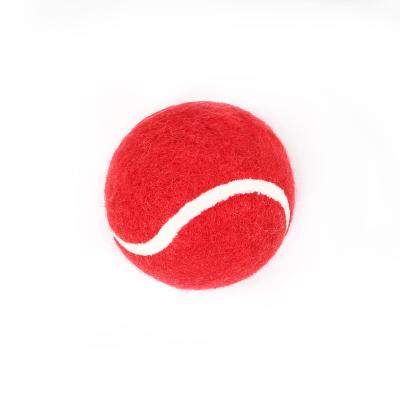 China Stocked Hot Sale Training Dog Thrower Game Toy Pet Tennis Ball for sale