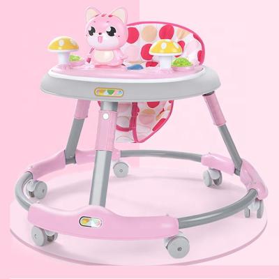 China Cheapest Polyester China Wholesale Simple Design Kids Baby Walker Car Shape /Baby Girls Walker Pu Wheels for sale