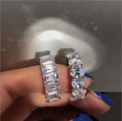 China ZY15 Balry New Arrival ZY15 Balry ZY15 New Arrival Nickel Free No Fade Zircon Diamond Ring Ins Fashion Wedding Luminous Gemstone Ring For Women for sale