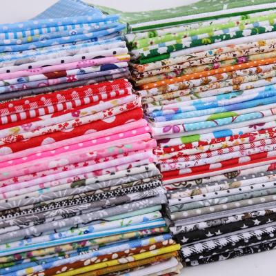 China breathable & Fat Quality Muti-color Cotton Material Quilting Quarter Cloth Eco-friendly For Sewing DIY Crafts 50X50CM for sale