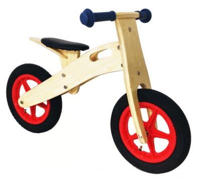 China Ride On Toy Wholesales Kids Blance Bicycle Educational Wooden Bike Toy For Children WCB001 for sale