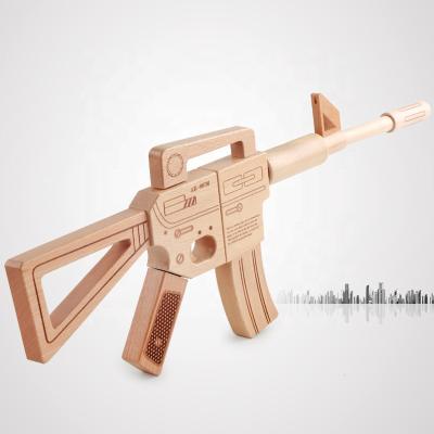 China Wooden Gun Toys WGT001 Children's AK007 Wooden Gun Toy for and Kids Playing and Education Toys for sale