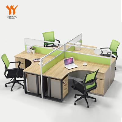 China High quality hot sale office furniture staff partition table elegant design for sale