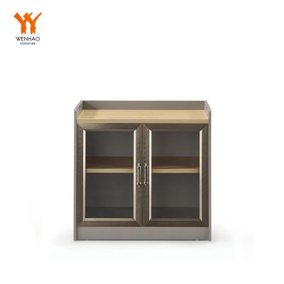 China Other High Quality Office Storage Wooden Flat Filing Cabinet for sale