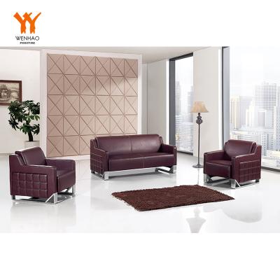 China Modern New Style Happy Leather Living Room Office Sofa Design for sale