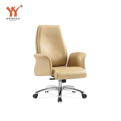 China Adjustable (waist) mid-height simple executive design luxury office chair manufacturers swivel chair Directors Chair Ceo And Boss for sale