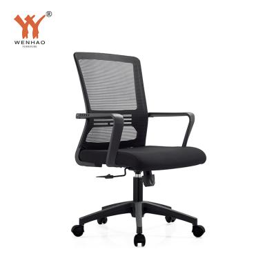 China Hot Selling Iron Adjustable Computer Cloth Ergonomic Working Office Chair (Height) Swivel Chair For Office On The Computer Mesh Ergonomic Chair for sale