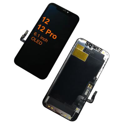 China Hard Oled Replacement LCD Touch Screen Display Digitizer Replacement For Iphone 12 6.5 inch for sale