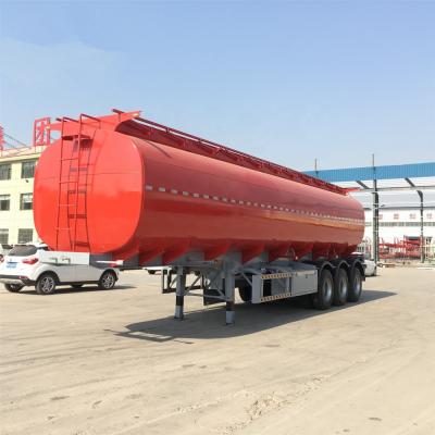 China Good quality new 3axle truck trailer 42000 liters 50000 liters fuel tanker semi trailer vacuum truck for sale in South Africa for sale