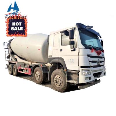 China Construction Material Stores Sinotruk Howo Mixer 10 Wheels 12Cubic Mixer Truck 6x4 Concrete Mixing Truck for sale