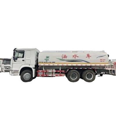 China High quality 10000 liters 6x4 water tank truck drivers wanted mobile water purification trucks for sale WD615.96E for sale