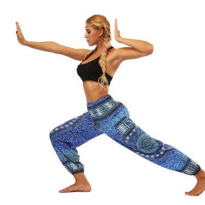 China Antibacterial Harem Pants Smocked Waist For Yoga for sale