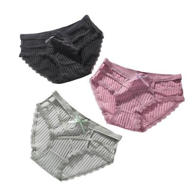 China Women Antibacterial Panties Low Rise Briefs Sexy Underwear for sale