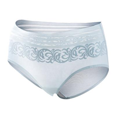 China Antibacterial Seamless Lace Panties Ice Silk Panties for sale