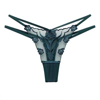 China Antibacterial transparent young woman's panties for sale