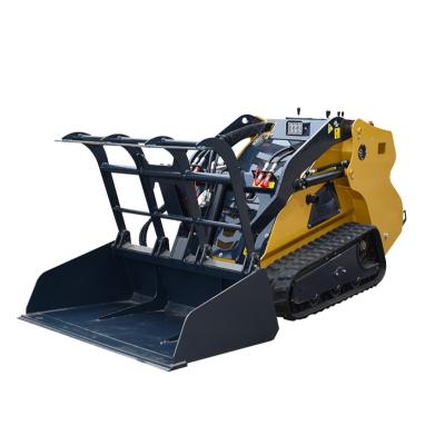 China Hotels Mini Skid Steer Loader Wheel Model Small Skid Steer Loader With Wholesale Price for sale