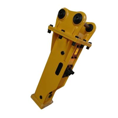 China Hard Hydraulic Rock Breaker Attachment Hammer Spare Parts Chisel For 20-30T Excavator for sale