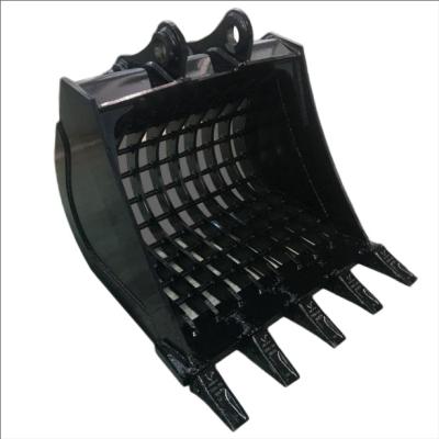 China Various Hard Promotional Goods Using Crusher Sieve Excavator Skeleton Rock Picker Bucket for sale