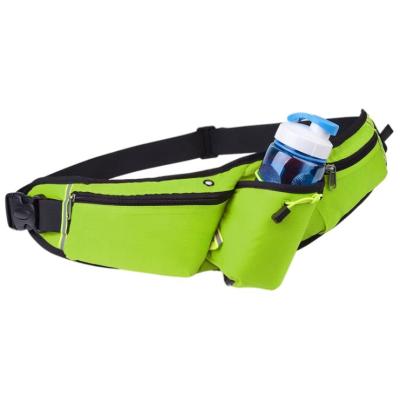 China Popular Running Water Proof Water Bottle Holder Fanny Packs For Women Waist Bag for sale