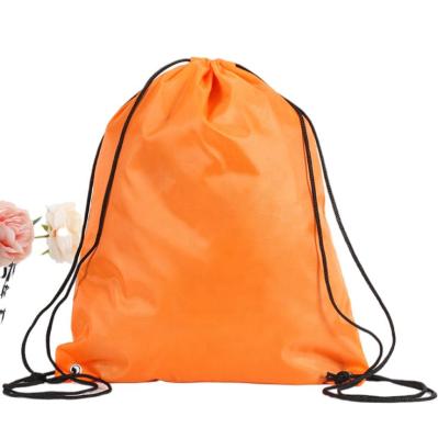 China Wholesale Small Polyester Tote Bag Folding Custom Drawstring Bags for sale