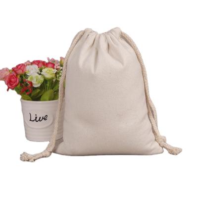 China Wholesale Small Canvas Tote Bag Folding Custom Drawstring Bags for sale