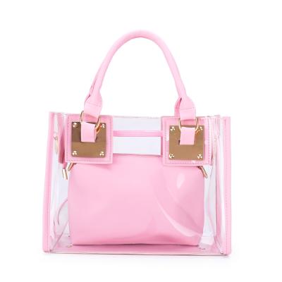 China 2021 Fashion New Arrival Wholesale Jelly Women Handbags Ladies Purses and Purses for sale