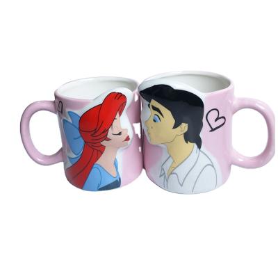 China Wholesale Disposable Factory 3 D Lovers Matches Head Cups With Animal Shape Coffee Mug for sale