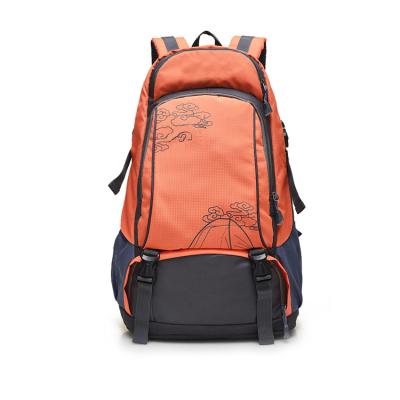 China 40L Water Resistant Bag Travel Outdoor Hiking Waterproof Backpack Hiking Bag Unisex Backpack for sale