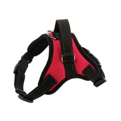 China Amazon Hot Sale 2021 Hot Sale Pet Training Halter Strap S~XL Dog Leash Tactical Stocked Adjustable Pet Chest Harness for sale