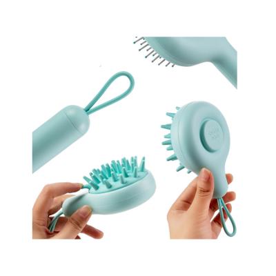 China Modern Anti-Static Smooth Plastic Airbag Comb Curly Cushion Comb Scalp Cushion Hair Barber Shop Ribs Comb for sale