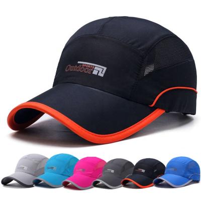 China JOINT Logo Cheap Promotional Polyester Custom Sport Hat 100% Running Hats for sale