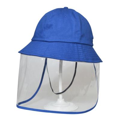 China Lovely Cartoon Character Baby Hat Sunscreen Full Face Shield Bucket Sunproof Clear Hat for sale