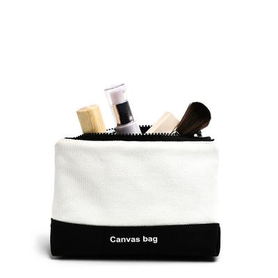 China Camino Custom Cosmetic Eco-friendly Cotton Fashion Logo Organic Cosmetic Bag for sale