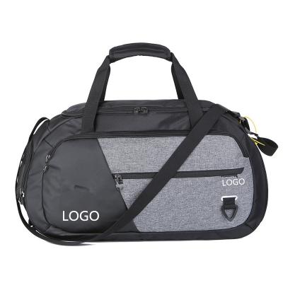 China Hot Sale Fashion Camino Custom Logo Polyester Duffle Bag Unisex Shoulder Travel Sports Bag Gym Bag for sale