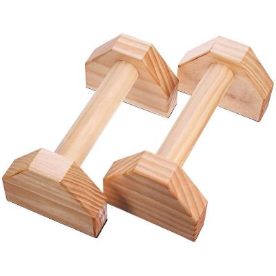 China Home Use Camino Fitness Lift Up Racks Bars Sport Wooden Calisthenics Wooden Gym Parallettes for sale