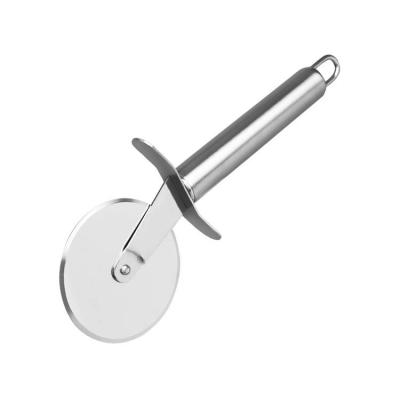 China Stocked Stainless Steel Round-Handle Pizza Cutter for sale