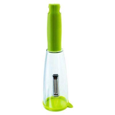 China New Type Kitchen Scraper Household Splatter Proof Kitchen Simple Home Tools Peeler Storage Peeler for sale