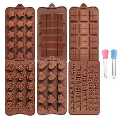 China Viable Silicone Mold 29 Chocolate Mold Fondant Even Molds DIY Candy Mold Cake Decorating Tools for sale