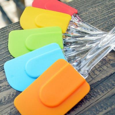 China Sustainable Silicone Baking Heat Resistant Kitchen Cooking Roast Utensil Tool Silicone Spatulas for sale