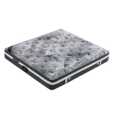 China Hypoallergenic Modern Luxury Pocket Spring Mattress Vacuum Compressed King Queen Size Foam Packed Topper Mattress for sale