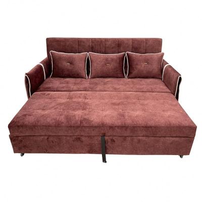 China Best Selling Cheap Antique Red Waterproof Scenic 3 Seater Extendable Elegant Italian Sofa Storage Department for sale