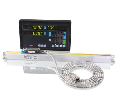 China Digital Readout (DRO) and Optical Linear Scale System for Lathe Machine D100+Optical Linear Scales for sale