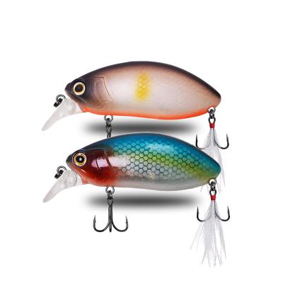 China Best selling fishing flat crankbait for lure mini 70mm square bill crank bait fishing lure 70mm for sale