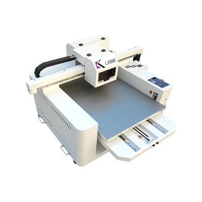 China Garment Shops 6090 Epson printer 2/3 head A1 UV led flatbed printer glass tiles pen wooden box printing machine Light box printer for sale