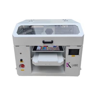 China Building Material Shops Multifunctional Small Format UV 3360 model Automatic LED Flatbed Printer with TX800 printhead for sale